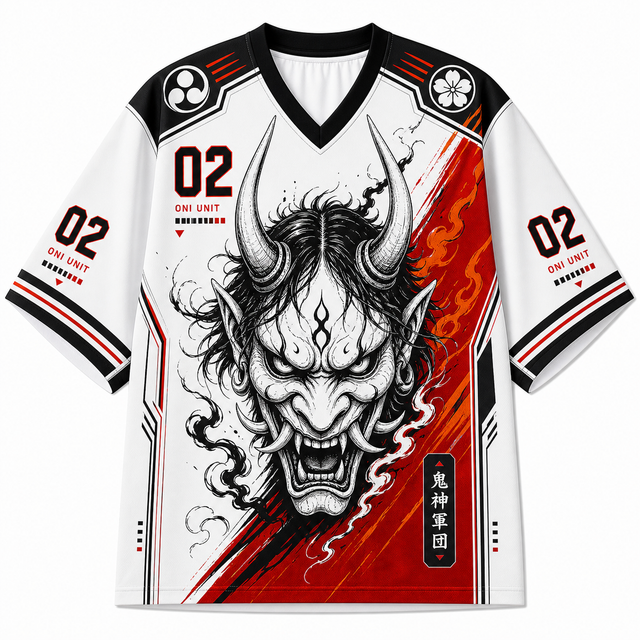 Flame Demon Mesh Jersey