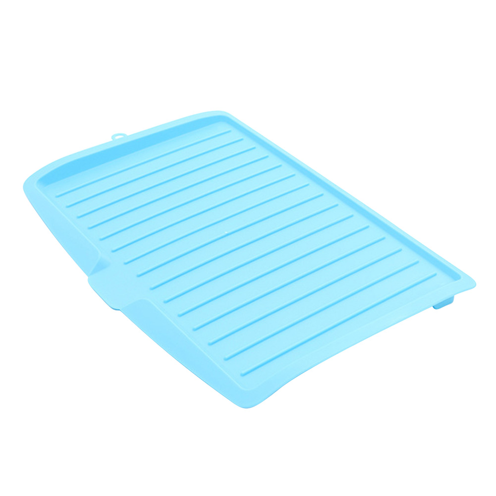 

Rectangular Drain Tray Multifunction Kitchen Drip Dish Drying Tool, Blue, 501 Original