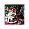 American MR.C Christmas tree music box snowflake rotating crystal ball
