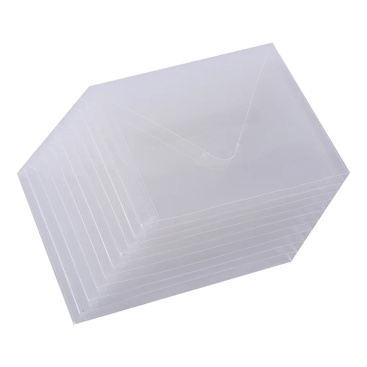 Cutting Dies Stamps Organizer Holders Clear Scrapbooking Storage Bags (10pcs)