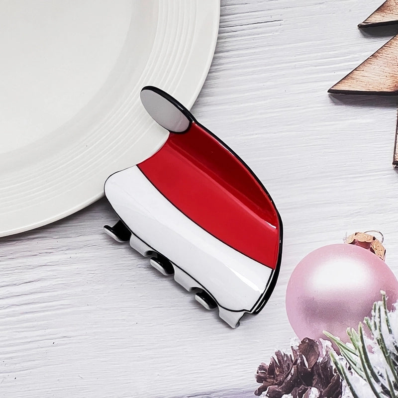 Christmas Cute Women’s Christmas Hat Santa Claus Arylic Hair Claws