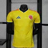 Joyfball 2026 Player Version Colombia Home Football Jersey 1:1 Thai Quality（The player version jersey is a bit tight, please pay attention to the size selection）