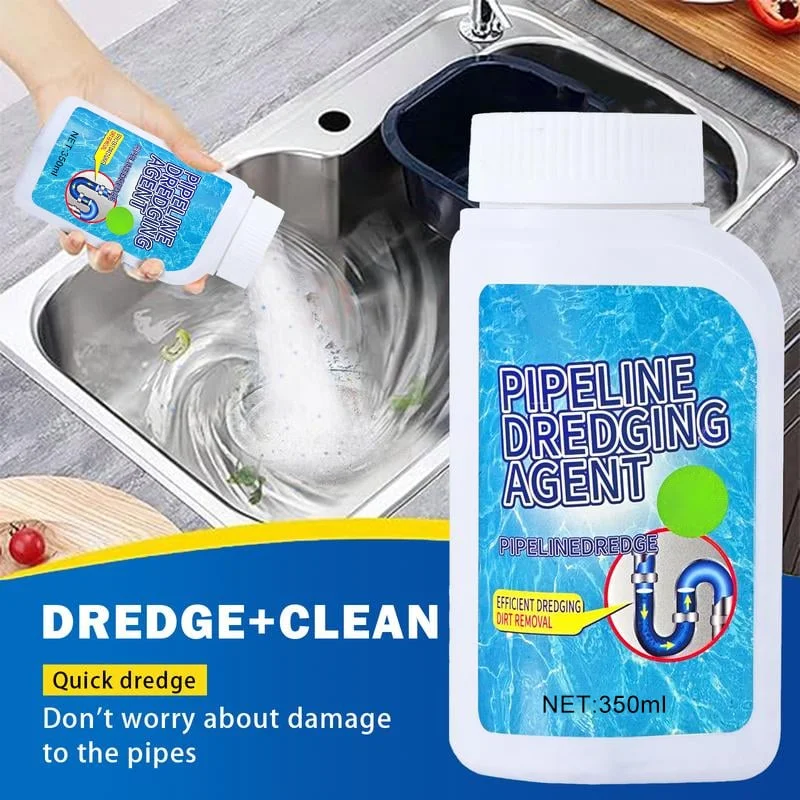 🎁Last Day Promotion 49% OFF🔥Liapu Powerful Pipe Dredging Agent for Kitchen and Toilet Pipelines - Dissolves 200+ Blockages and Kills 99% of Bacteria