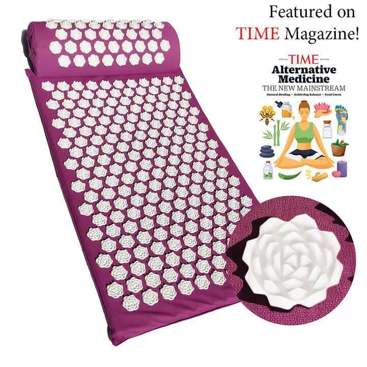 Lotus Acupuncture Yoga Mat