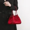 Stylish Red Square Women's Handbag