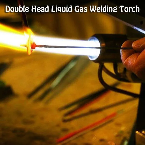 Double Head Liquid Gas Welding Torch