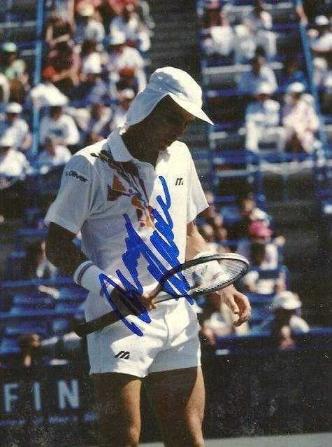 PROFESSIONAL TENNIS PLAYER world No. 1 autograph, IP signed Photo Poster painting