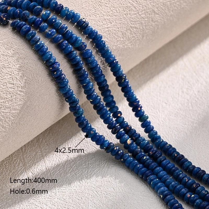 1 Strand/Package 4×2.5mm Hole Under 1mm Dolomite Oval Polished Beads