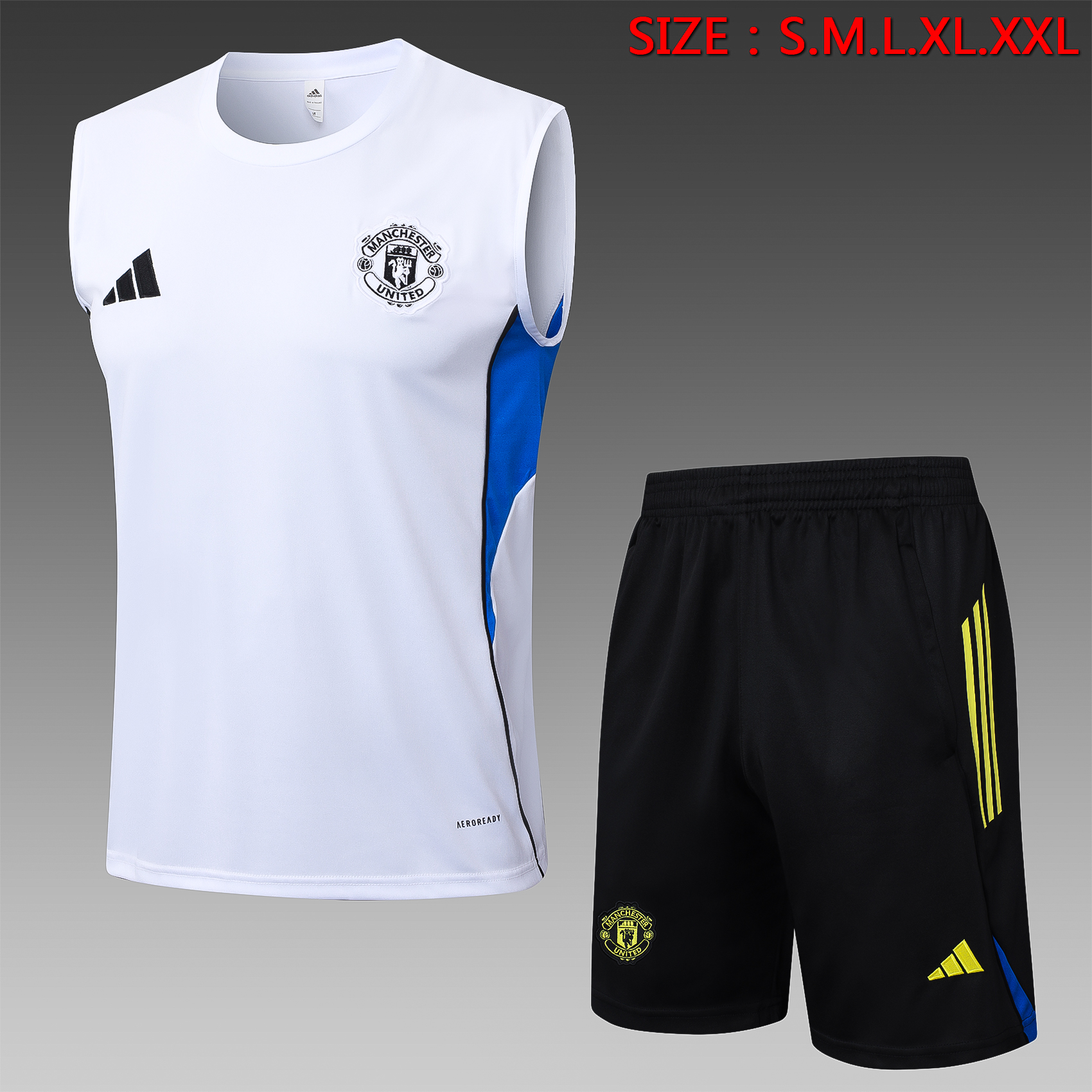 2025/2026 Manchester United Vest training White Jersey