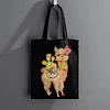 DIY Diamond Painting | Alpaca | Dot Diamond Cotton Cloth Eco Bag