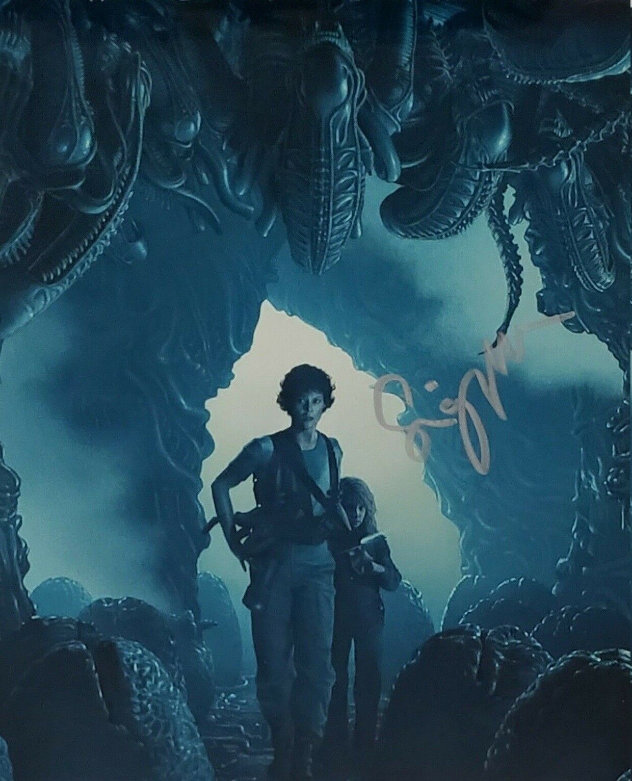 Sigourney Weaver Autographed Signed 8x10 Photo Poster painting ( Alien ) REPRINT