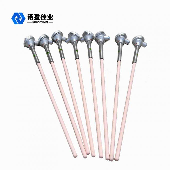 Platinum Rhodium 4-20Ma Temperature Transmitter Sensor Ceramic Probe Thermocouple Temperature Transmitter 0