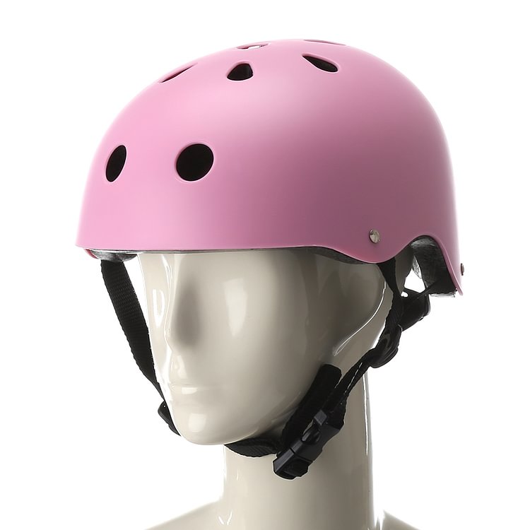 Pink Kids Classic Matte Adjustable Helmet