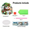 Diamond Painting Acrylic Christmas Atmosphere Snowman Desktop Kit Tabletop Decor