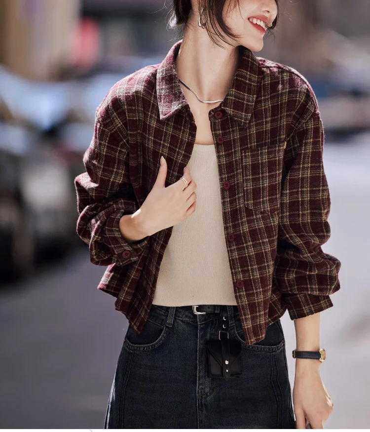 Athvotar Athvotar Year's Popular White Printed Shirt Women 2025 Spring New French Temperament Shirt High-End Long-Sleeved Top