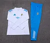 Joyfball 2025/2026 Real Madrid Half-Pull Training Suit White Football Shirt 1:1 Thai Quality