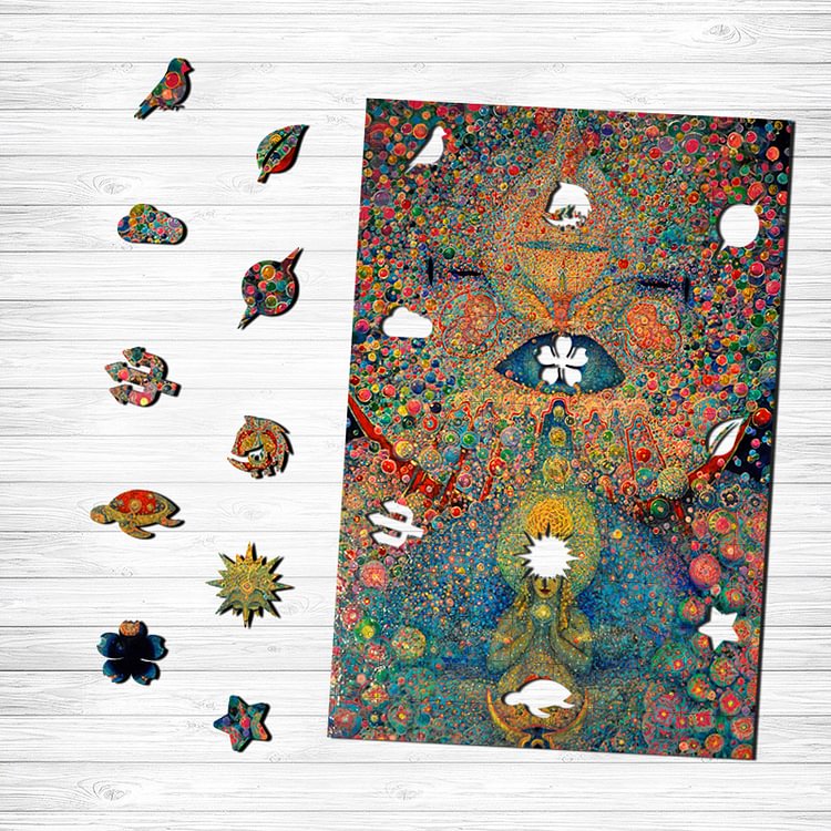 Eye of Hope Wooden Jigsaw Puzzle