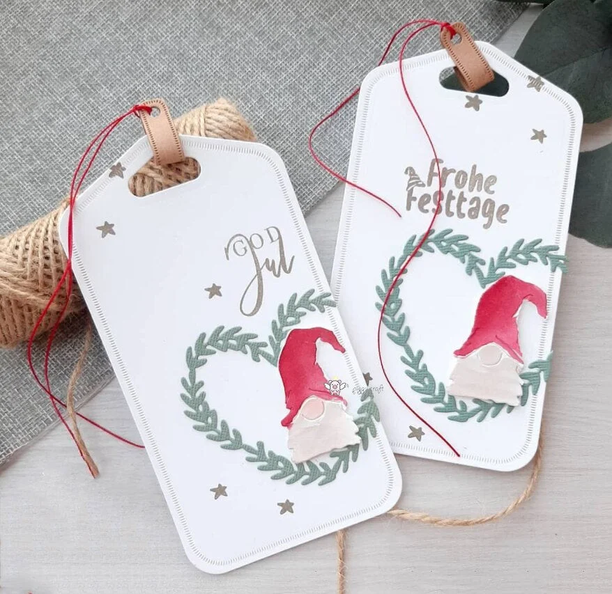 Piggy Craft metal cutting dies cut die mold Santa decoration Scrapbook paper craft knife mould blade punch stencils dies