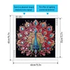 Diamond Painting-DIY Crystal Rhinestone Peacock(40x40cm)