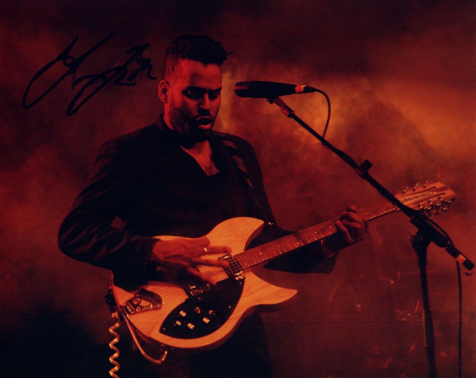 Twin Shadow Signed Autographed 8x10 Photo Poster painting George Lewis Jr COA VD