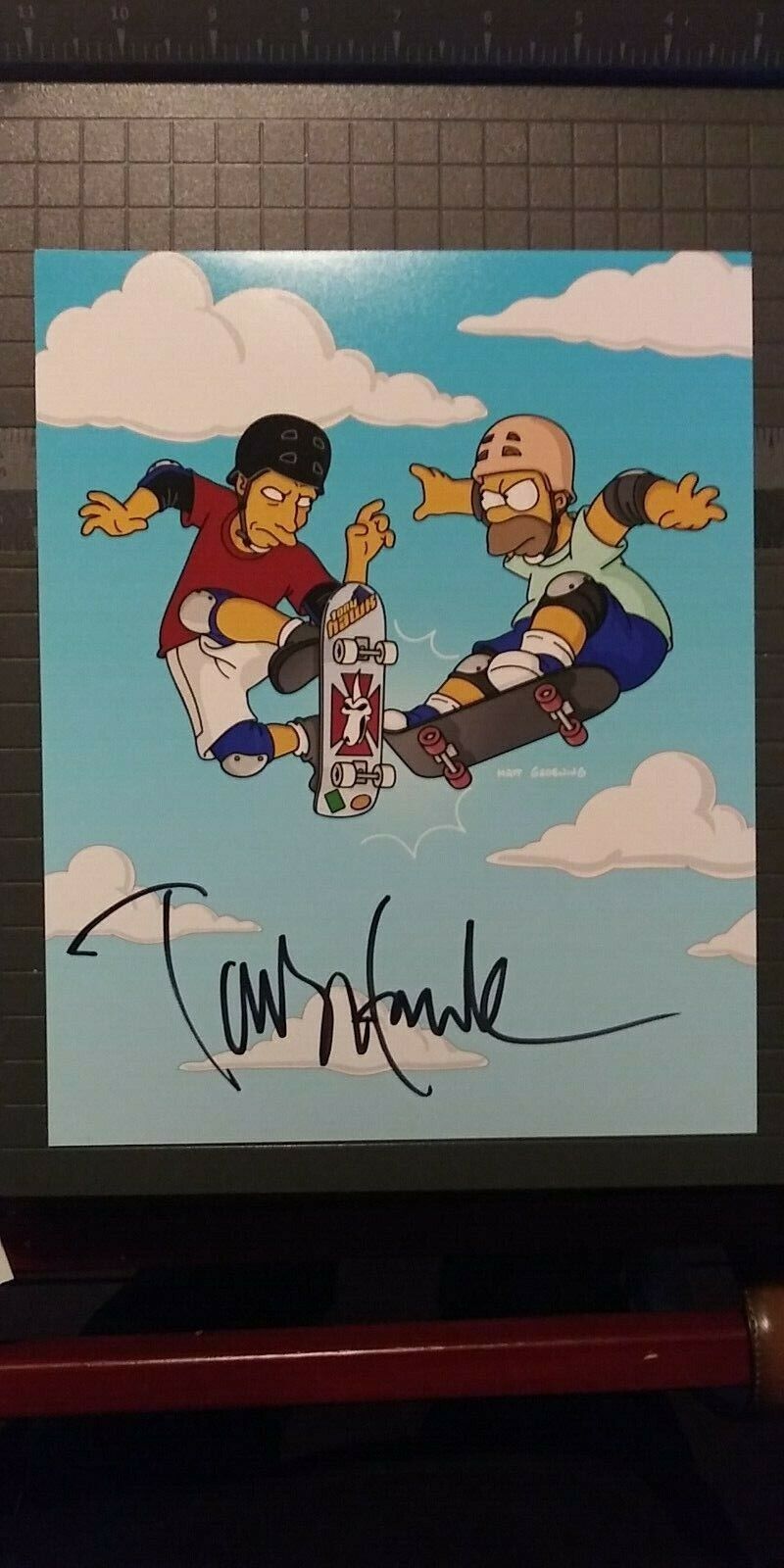 Tony Hawk signed 8x10