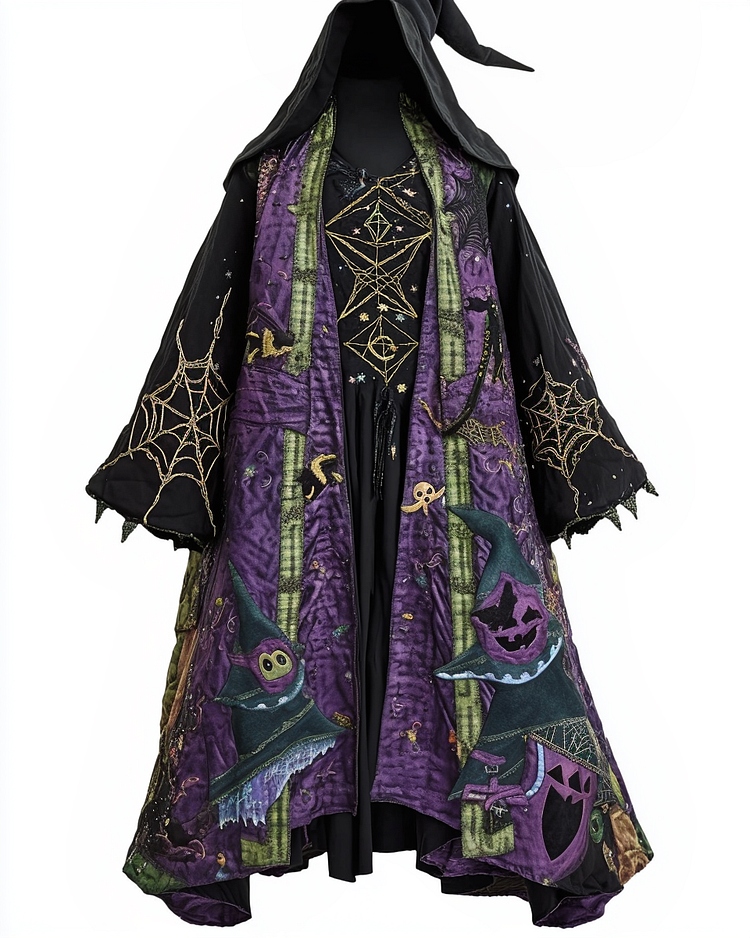 Halloween element long cape f9cb
