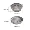 Po&ecirc;le &agrave; Gril en Silicone pour Friteuse &agrave; Air