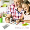 Organiseur de plateau de peinture en diamant Plateau de tri en diamant en plastique avec perles en diamants pour adultes, accessoires et outils pour c
