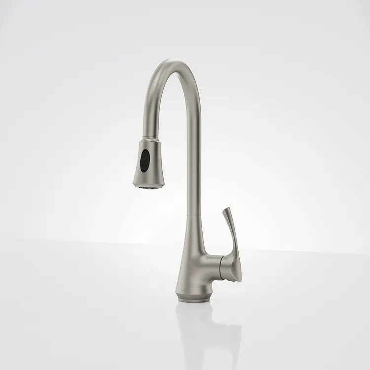 EVERSTEIN 2-Function Sprayer Pull-Down Kitchen Faucet Stainless Steel 