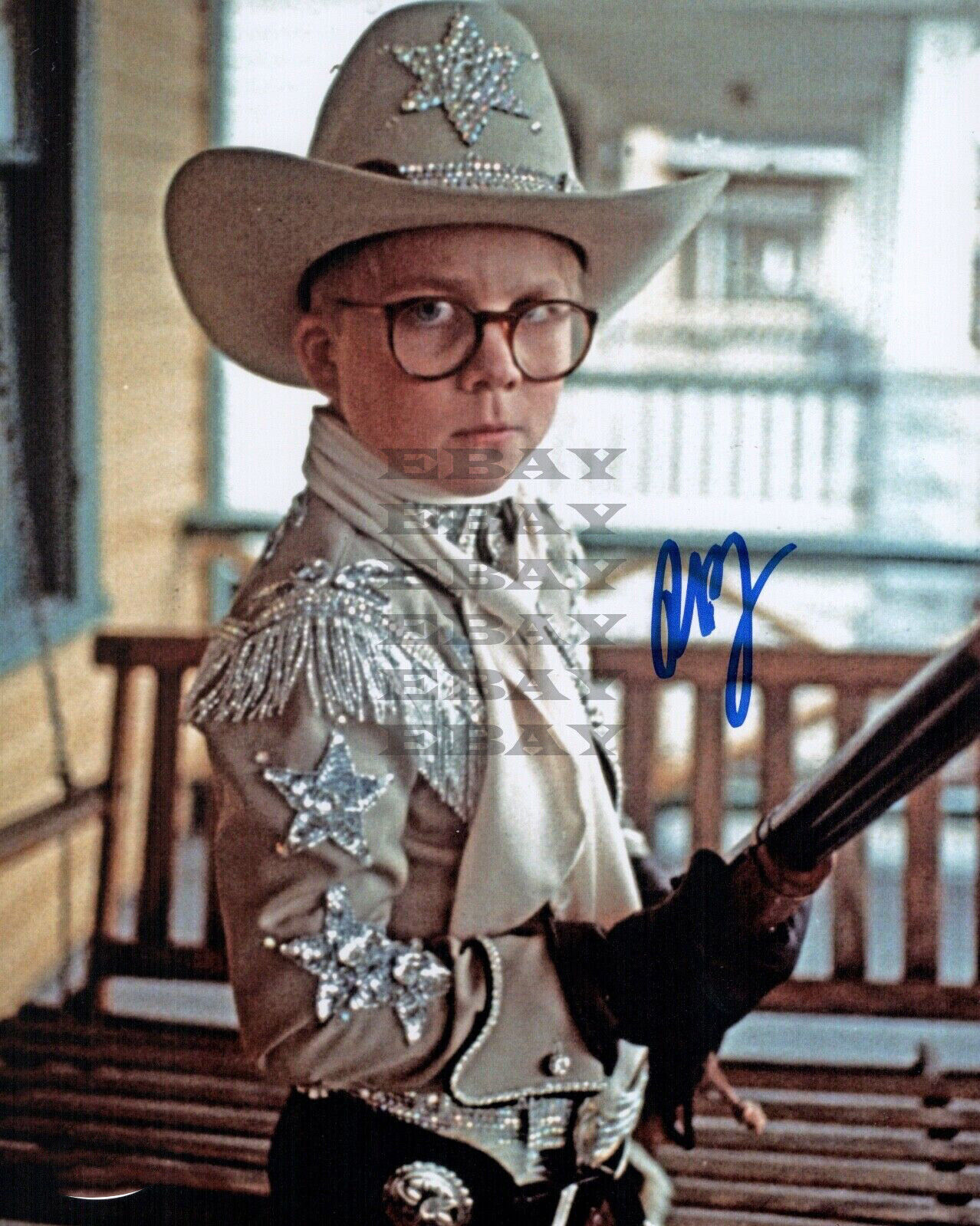 PETER BILLINGSLEY A CHRISTMAS STORY Autographed Signed 8x10 Photo Poster painting Reprint