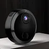1080P HD Wireless Surveillance Cam Built-in Battery WiFi Monitor Camera Supports Night Vision Motion Detection for Baby Pet & Elder