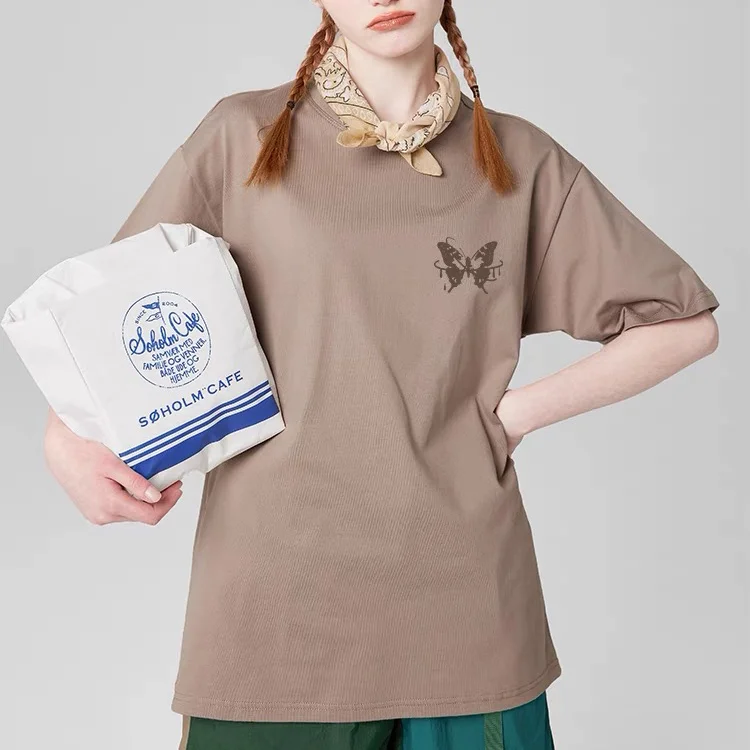 “FARFALLA” American Cartoon Retro style SHORT-SLEEVED T-shirt