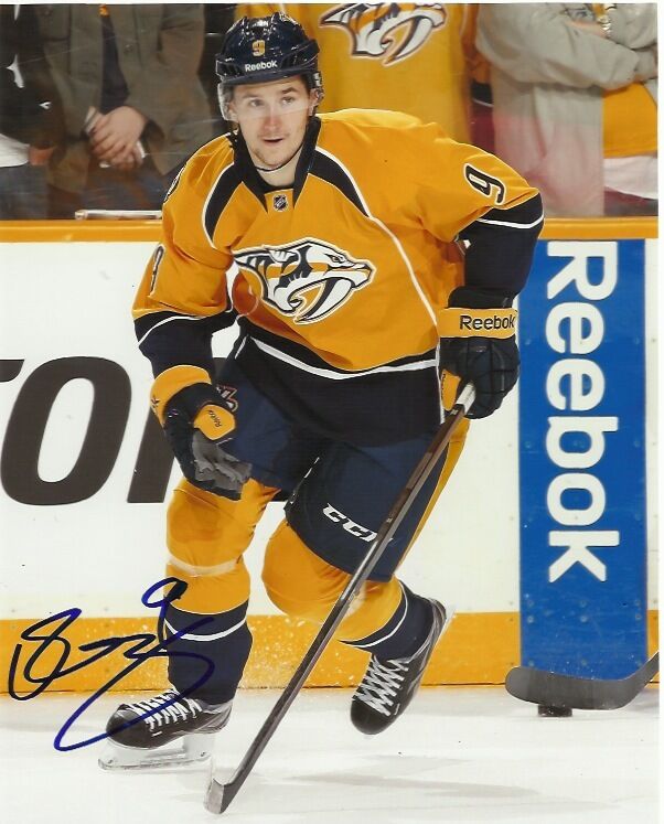 Nashville Predators Filip Forsberg Signed Autographed 8x10 NHL Photo Poster painting COA AA