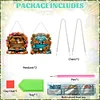 2Pcs citrouille voiture - 5d bricolage artisanat pendentif