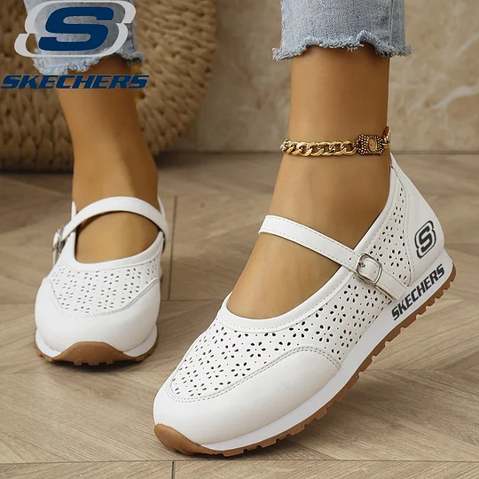 SKECHERS® ženski zaprti ortopedski sandali modnega dizajna