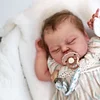 [Heartbeat & Sound] 20" Lifelike Poseable Newborn Dolls Kids Play Gift Reborn Baby Doll Girl Madema - RBBI-Myrebornbabydoll® Myrebornbabydoll®