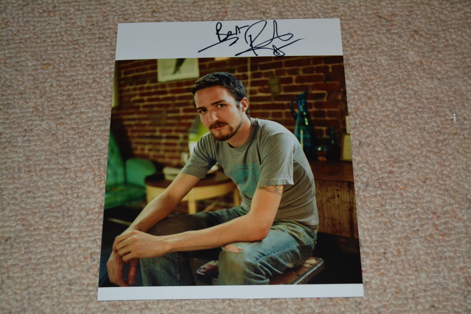 FRANK TURNER signed autograph In Person 8x10 20x25 cm