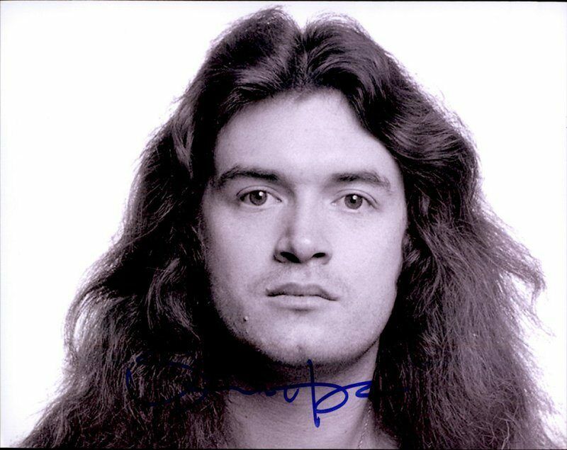 Glenn Hughes Deep Purple Authentic signed rock 8x10 Photo Poster painting W/Cert Autographed A5