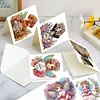 uk.everydayedeals 6Pcs DIY Diamond Painting Greeting Card - Dogs Girls