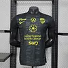 Joyfball 2025/2026 Player Version Ittihad Away Black Football Jersey（The player version jersey is a bit tight, please pay attention to the size selection）