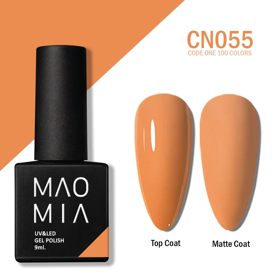 MAOMIA CODE ONE Gel Polish 100 Colors Soak Off UV/LED 9ML Professional Salon Nail Paint Semi Permanent Manicure