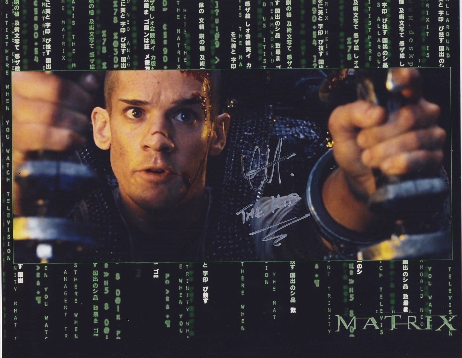 Clayton Watson Autograph THE MATRIX Signed 8x10 Photo Poster painting AFTAL [A0596]