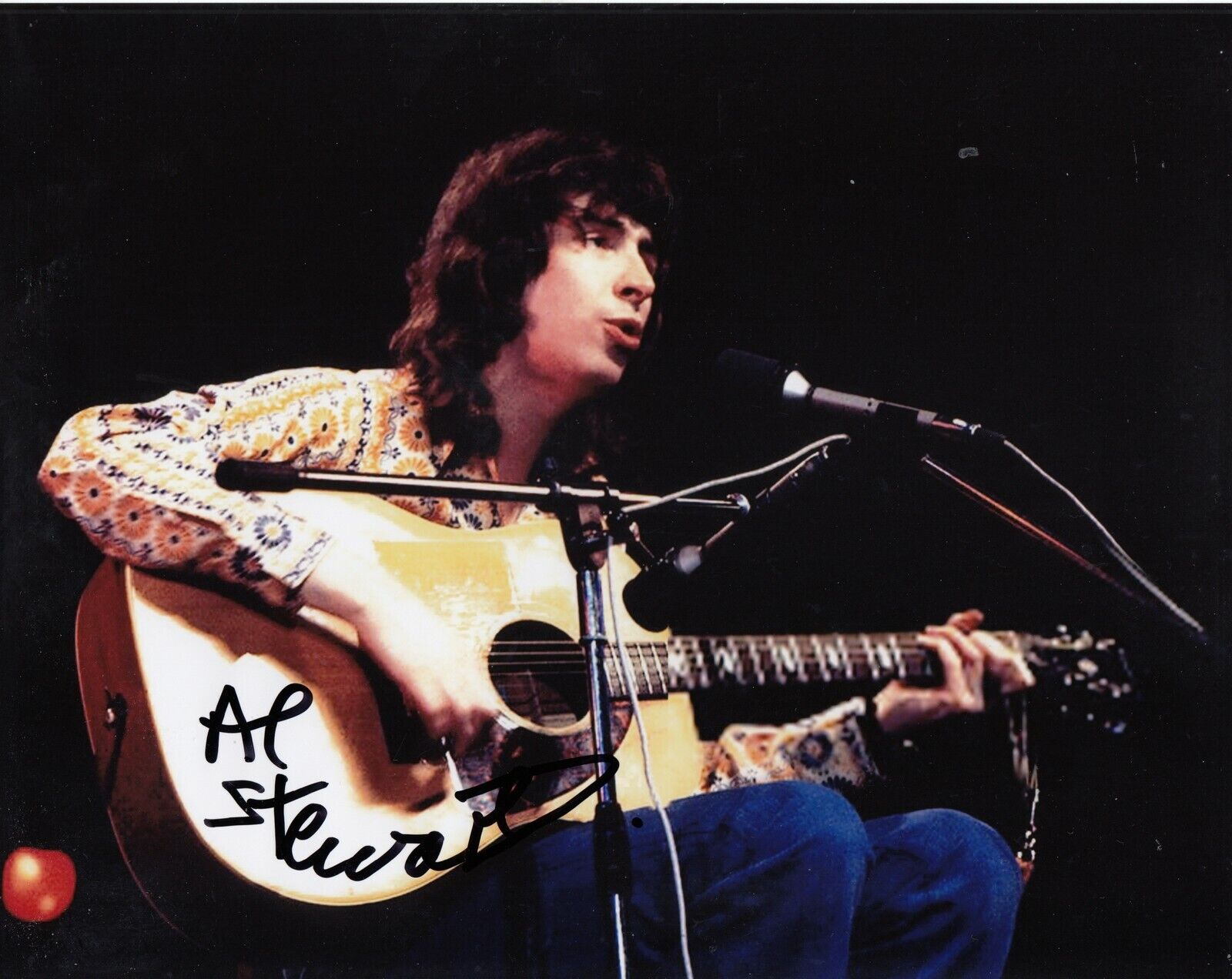 Al Stewart #0 8x10 Signed Photo Poster painting w/ COA Singer 031019