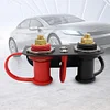 Battery Charger Post M10 Stud Battery Jump Post Terminal for Auto Truck Boat ATV