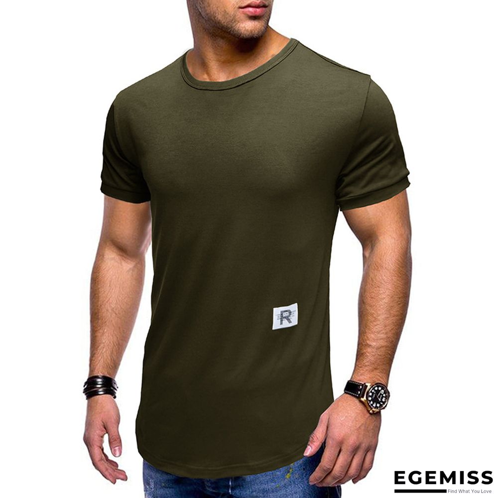 T-shirt with Short Sleeves and Round Collar In Plain Color | EGEMISS