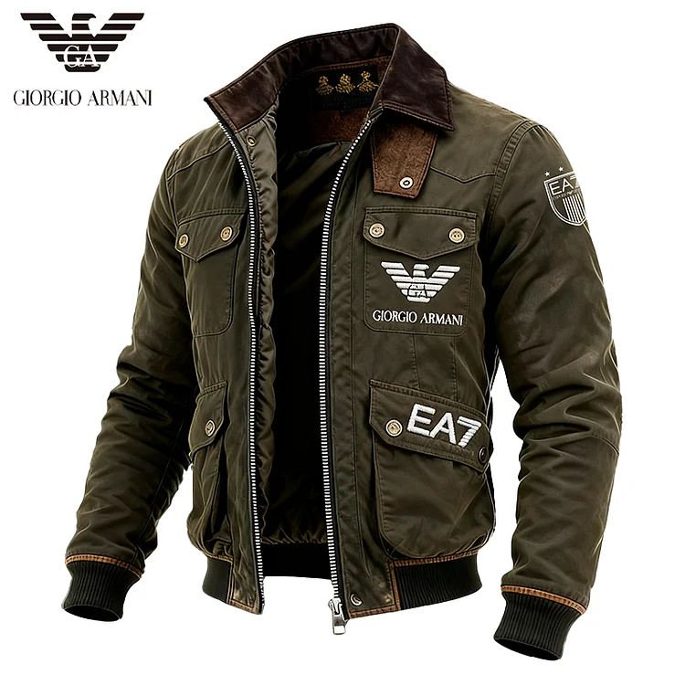 Armani&reg; Męska ocieplana kurtka zimowa z polaru