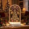 DIY Diamond Art LED Night Light &ndash; Light-Up Table Decor, Double-Sided Printed DIY Crystal Pearl Painting Decoration for Christmas & Holiday Gifts