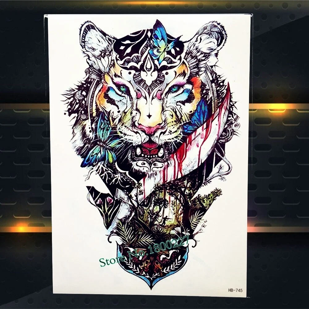 New Beautiful Diamond Whale Dolphin Temporary Tattoo Waterproof 3D Arrow Fish Tatoo For Men Women Body Art Fake Tattoo Stickers