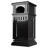 [US Local Warehouse] Commercial Trash Can with Removable Inner Bucket & Lid Side Opening Waste Bin for Garage Backyard