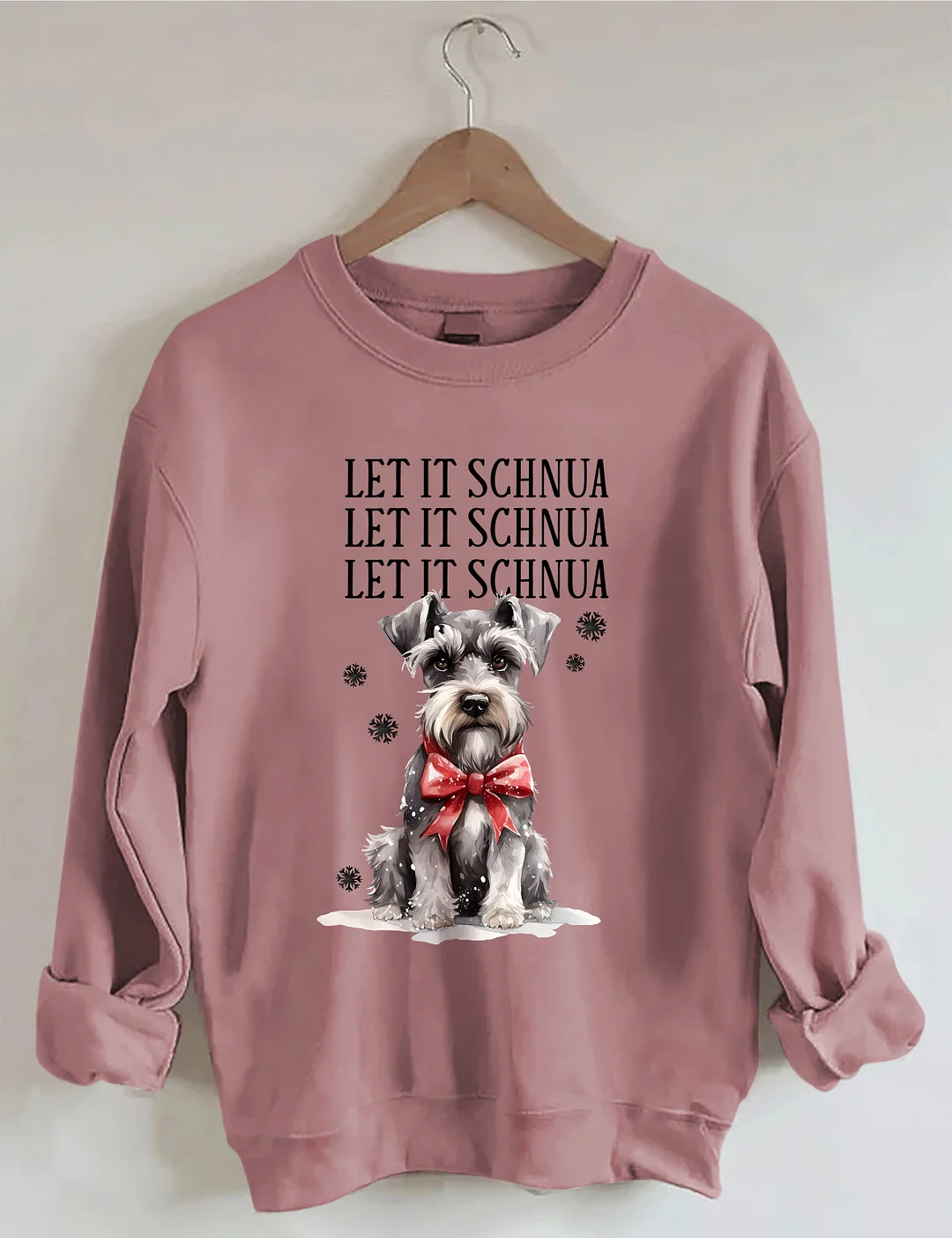 Schnauzer Christmas Sweatshirt